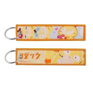 Pokémon Embroidered Tag Keychain - Bear Hugs