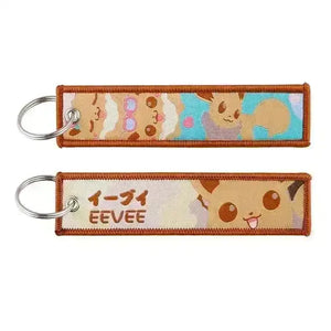 Pokémon Embroidered Tag Keychain - Bear Hugs