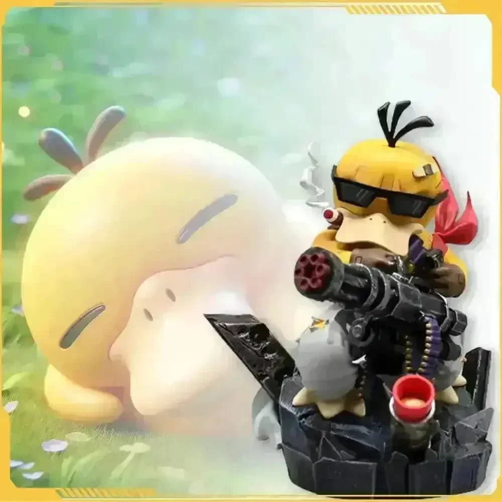 Pokemon Gatling Psyduck Cosplay Contra Figurine (14.5 cm) - Bear Hugs