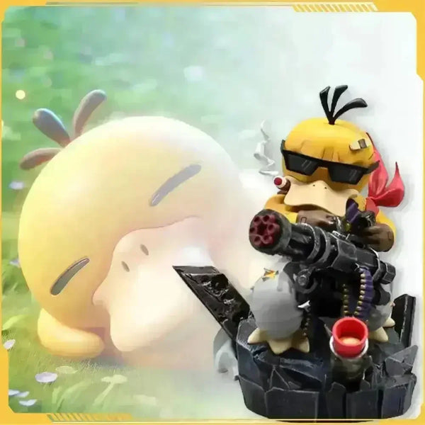 Pokemon Gatling Psyduck Cosplay Contra Figurine (14.5 cm) - Bear Hugs