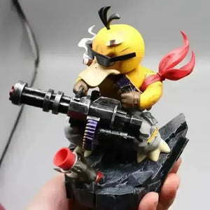 Pokemon Gatling Psyduck Cosplay Contra Figurine (14.5 cm) - Bear Hugs