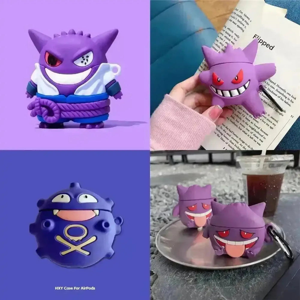 Pokemon Gengar and Koffing Case (For Airpods) - Bear Hugs