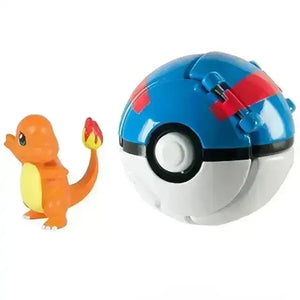 Pokemon Pokeball Mini Figurines - Bear Hugs