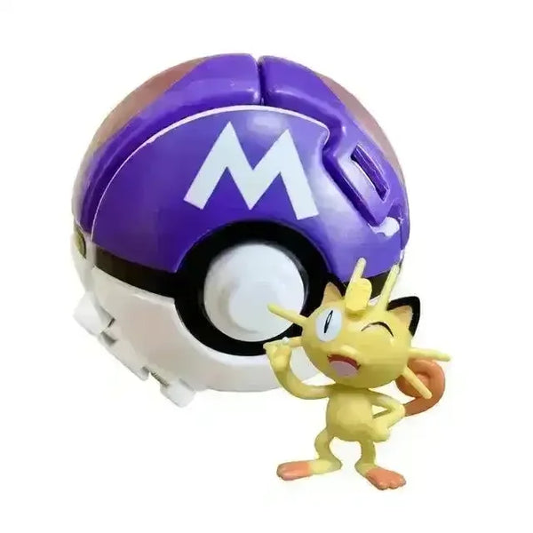 Pokemon Pokeball Mini Figurines - Bear Hugs