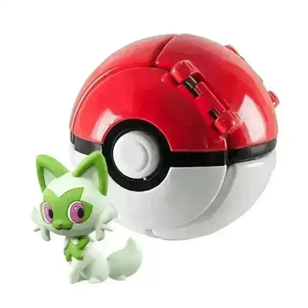 Pokemon Pokeball Mini Figurines - Bear Hugs