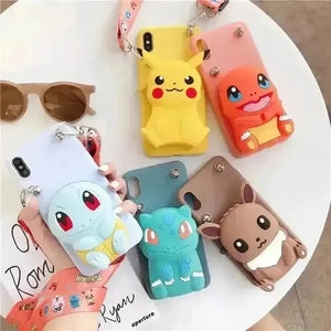 Pokemon Wallet Phone Case (For iPhones) - Bear Hugs