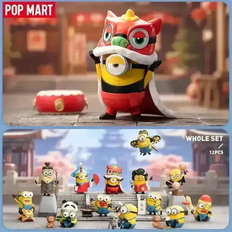 POP MART Minions Travelogues of China Series Blind Box - Bear Hugs