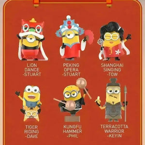 POP MART Minions Travelogues of China Series Blind Box - Bear Hugs