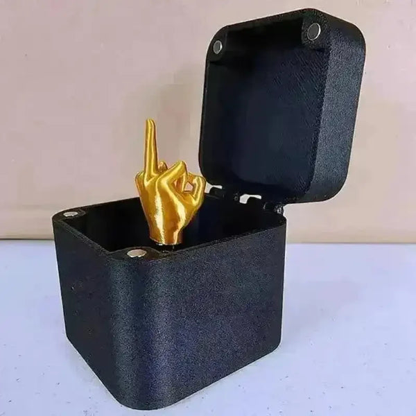 Pop Up Middle Finger Prank Ring Box - Bear Hugs