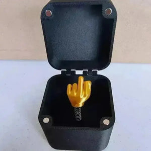 Pop Up Middle Finger Prank Ring Box - Bear Hugs