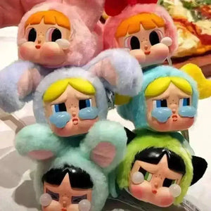 PopMart Powerpuff Girls Crybaby Series Pendants - Bear Hugs