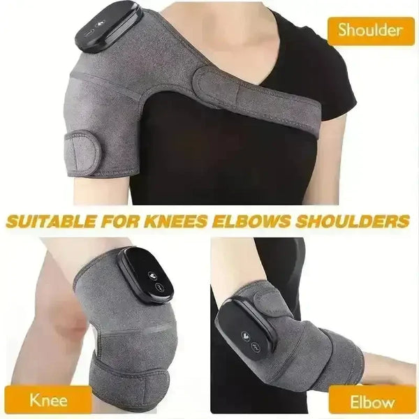 Portable 3-in-1 Heated Knee Massager - Bear Hugs