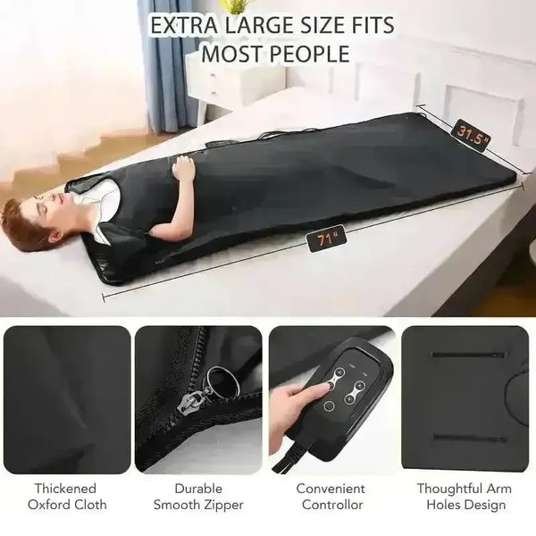 Portable Infrared Sauna Blanket - Bear Hugs