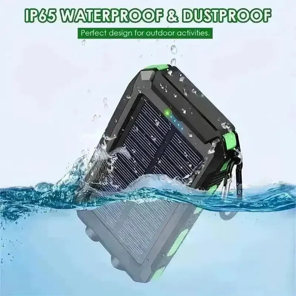 Portable Solar Energy Mobile Adventure Power Bank (7000 mAh) - Bear Hugs