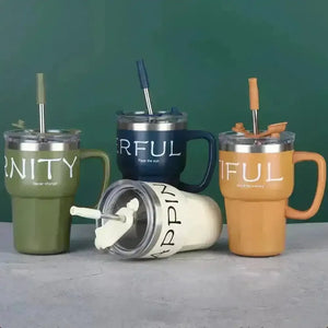 Positive Vibes Insulated Mugs (600 ml) - Bear Hugs