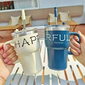 Positive Vibes Insulated Mugs (600 ml) - Bear Hugs