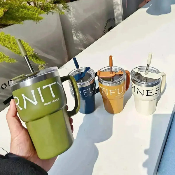 Positive Vibes Insulated Mugs (600 ml) - Bear Hugs