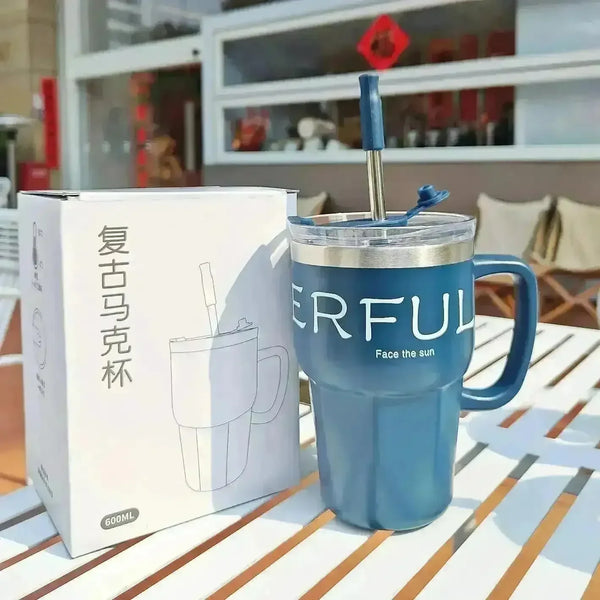 Positive Vibes Insulated Mugs (600 ml) - Bear Hugs