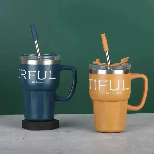 Positive Vibes Insulated Mugs (600 ml) - Bear Hugs