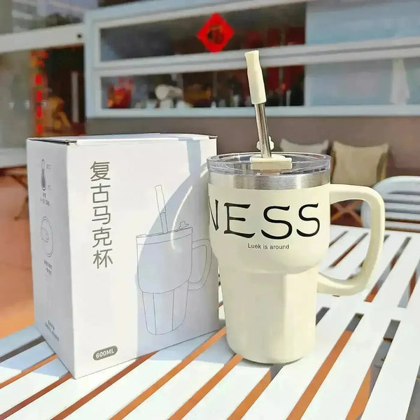 Positive Vibes Insulated Mugs (600 ml) - Bear Hugs