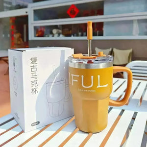 Positive Vibes Insulated Mugs (600 ml) - Bear Hugs