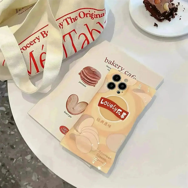 Potato Chips Bag Phone Case (For iPhones) - Bear Hugs