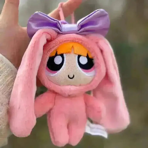 Powerpuff Girls Plush Keychain - Bear Hugs