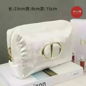 Premium D Luxe Velvet Makeup Bag - Bear Hugs