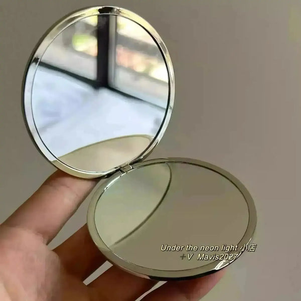 Premium Designer Folding Retro Makeup Mirror - Bear Hugs