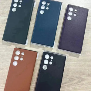 Premium Leather Case for Samsung S22 and S23 Ultra - Bear Hugs