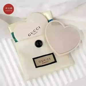 Premium Luxury Heart Shaped Mini Mirror - Bear Hugs