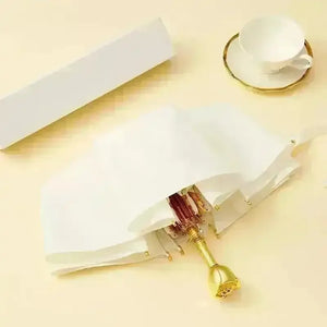 Premium Luxury Rose Umbrella - Bear Hugs