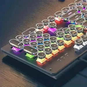 Premium Mechanical LED Backlit 104 Keys Keyboard - Bear Hugs