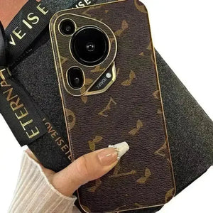 Premium Monogram Leatherette Phone Case (For iPhones) - Bear Hugs
