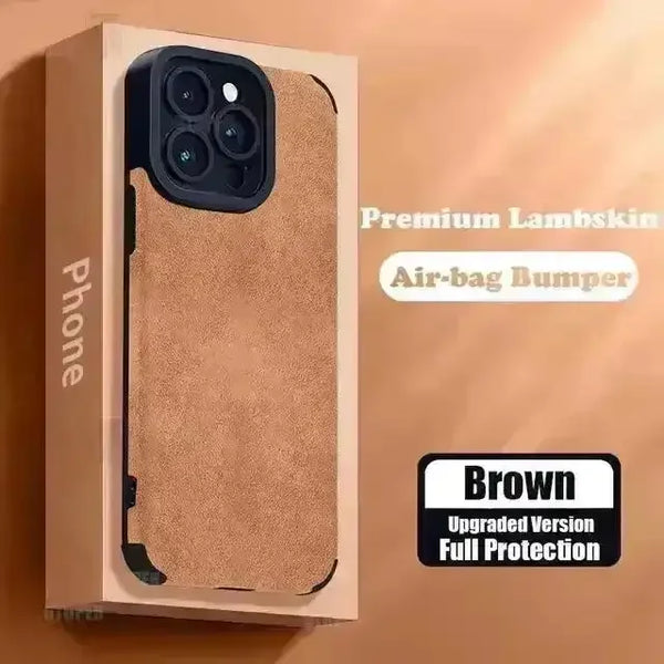 Premium Suede Anti-Slip Phone Case (For iPhones) - Bear Hugs