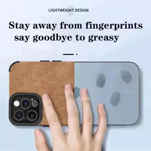 Premium Suede Anti-Slip Phone Case (For iPhones) - Bear Hugs