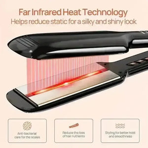 Professional 2-Inch Wide Hair Straightener - Bear Hugs