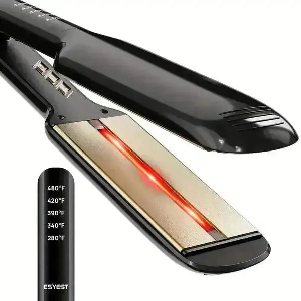 Professional 2-Inch Wide Hair Straightener - Bear Hugs