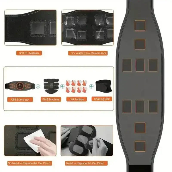 Professional Abdominal Toning Belt - Bear Hugs