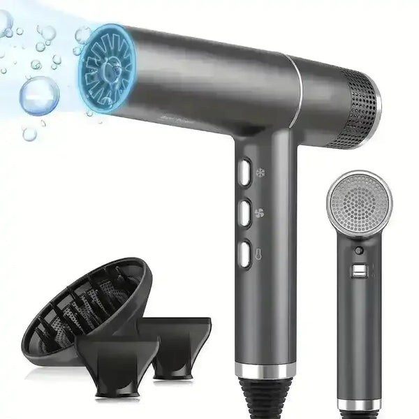 Professional Hair Dryer with Diffuser - Bear Hugs