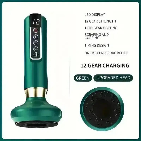 ProRelax 12-Level Heating & Suction Electric Massager - Bear Hugs
