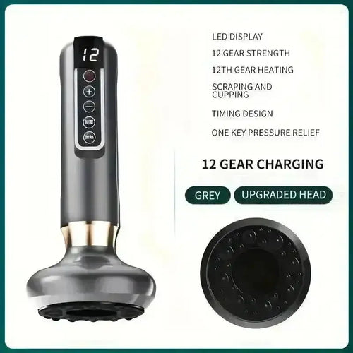 ProRelax 12-Level Heating & Suction Electric Massager - Bear Hugs