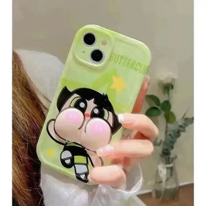 Puffy Powerpuff Girls Phone Case (For iPhones) - Bear Hugs