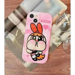Puffy Powerpuff Girls Phone Case (For iPhones) - Bear Hugs