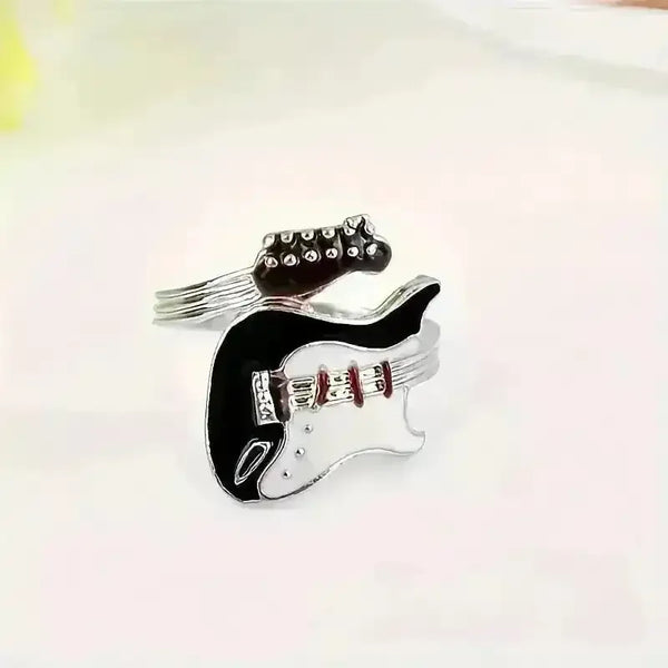 Punk Guitar Shaped Ring - Bear Hugs