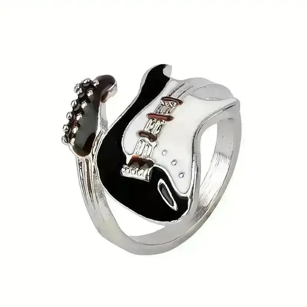 Punk Guitar Shaped Ring - Bear Hugs