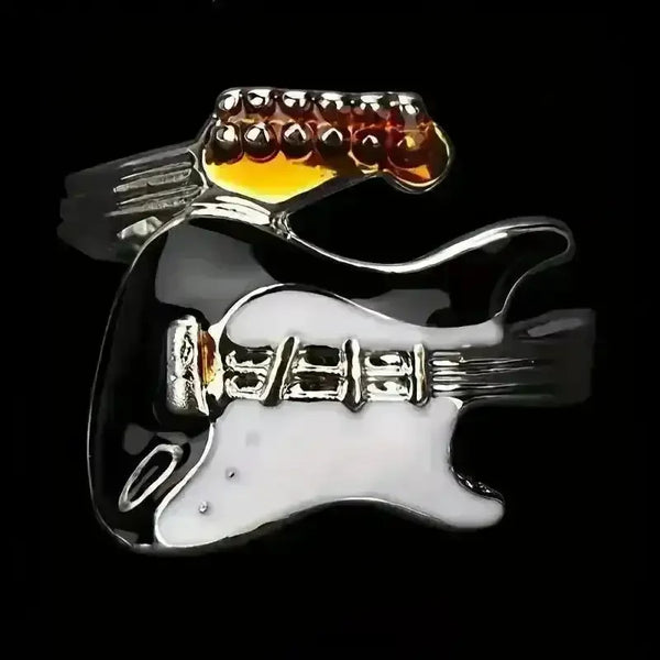 Punk Guitar Shaped Ring - Bear Hugs