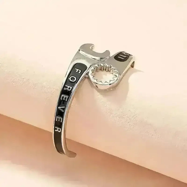 Punk Wrench Shape Cuff Bracelet - Bear Hugs