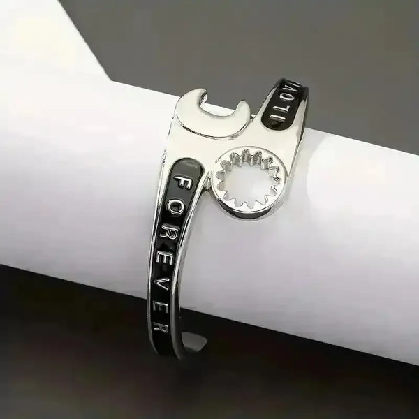 Punk Wrench Shape Cuff Bracelet - Bear Hugs