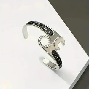 Punk Wrench Shape Cuff Bracelet - Bear Hugs